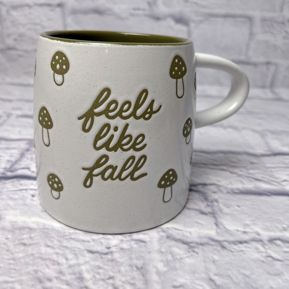 Ceramic Mushroom Fall Oversized Mug with Cozy Design